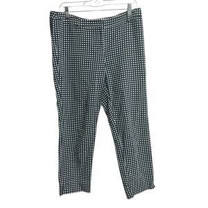 Vineyard Vines Women's Cropped Navy White Polka Dot Pants